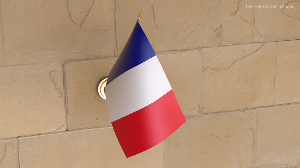 3D Wall Flag France