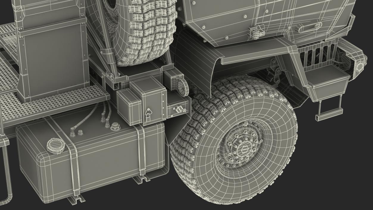 3D Oshkosh FMTV 5 Ton Tractor Camo