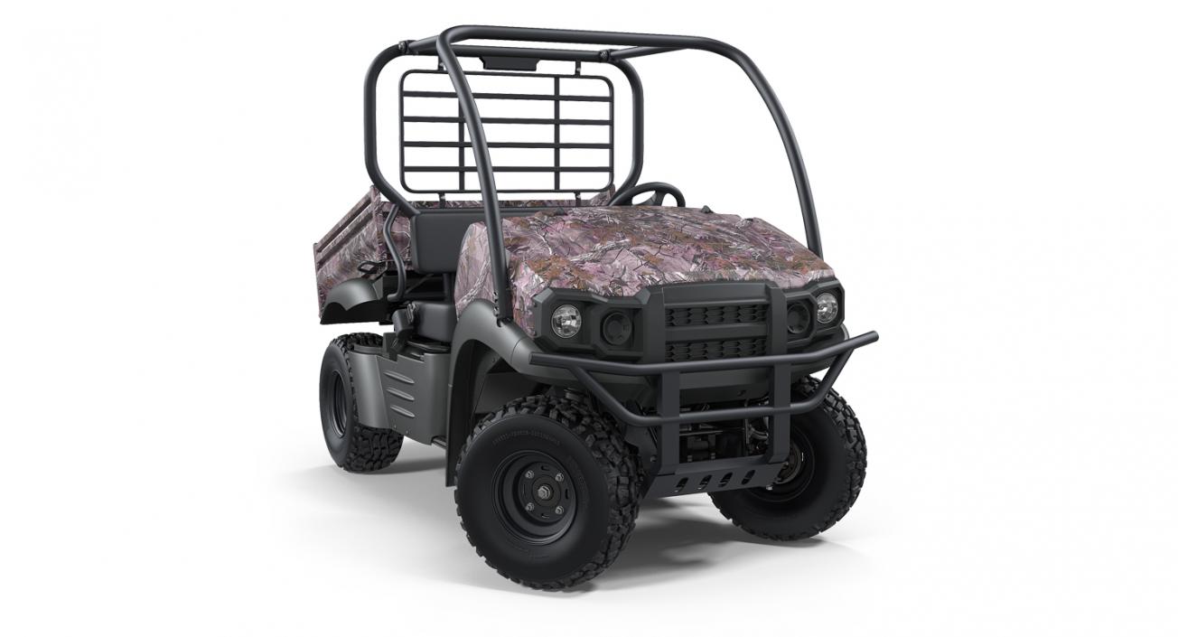 3D Utility Vehicle 4x4 Camo Rigged