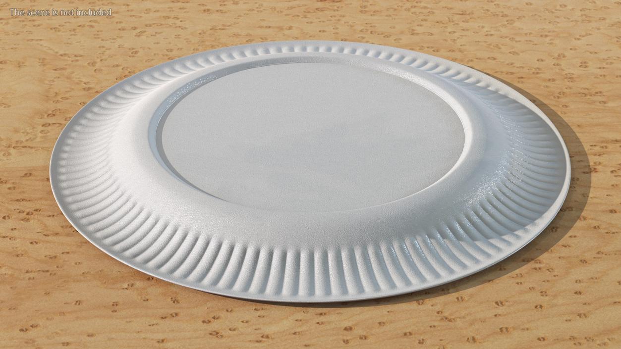 3D model Styrofoam Plate