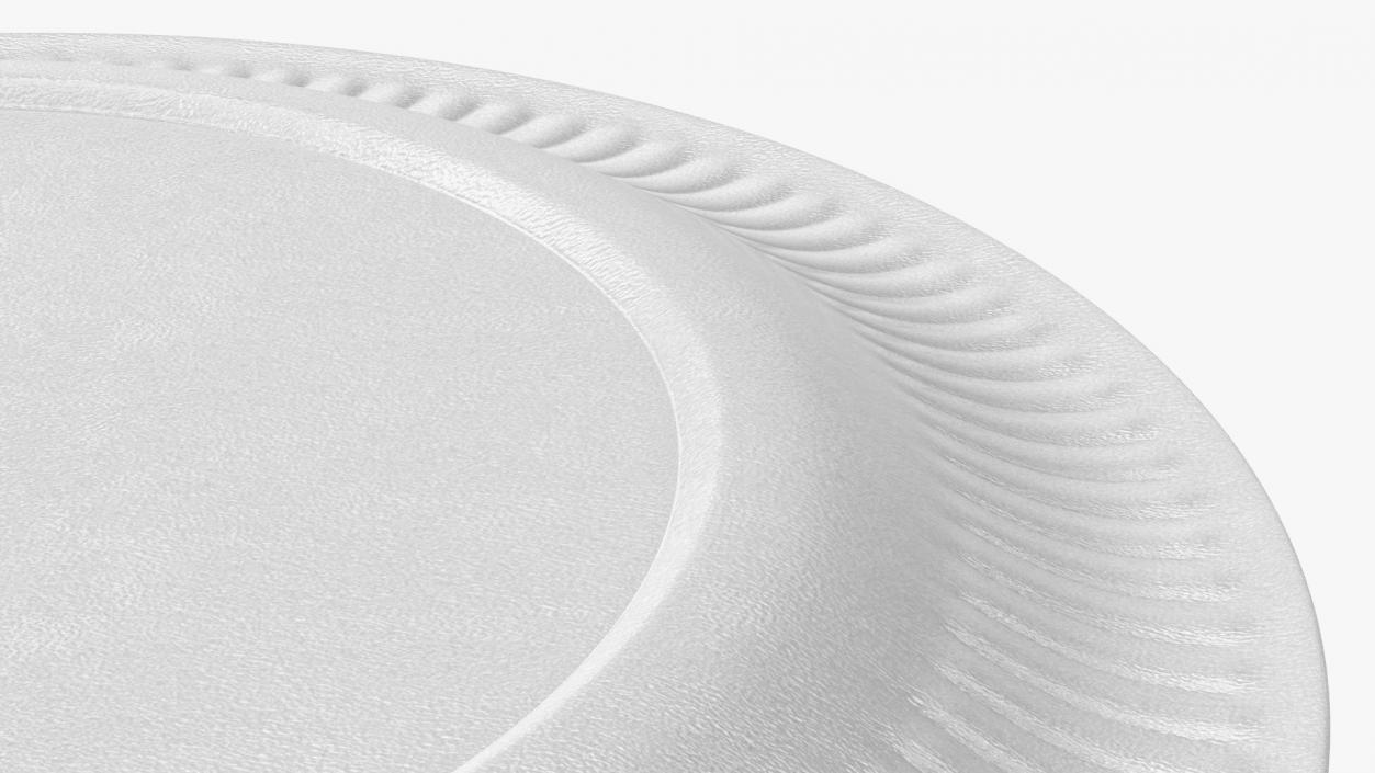 3D model Styrofoam Plate