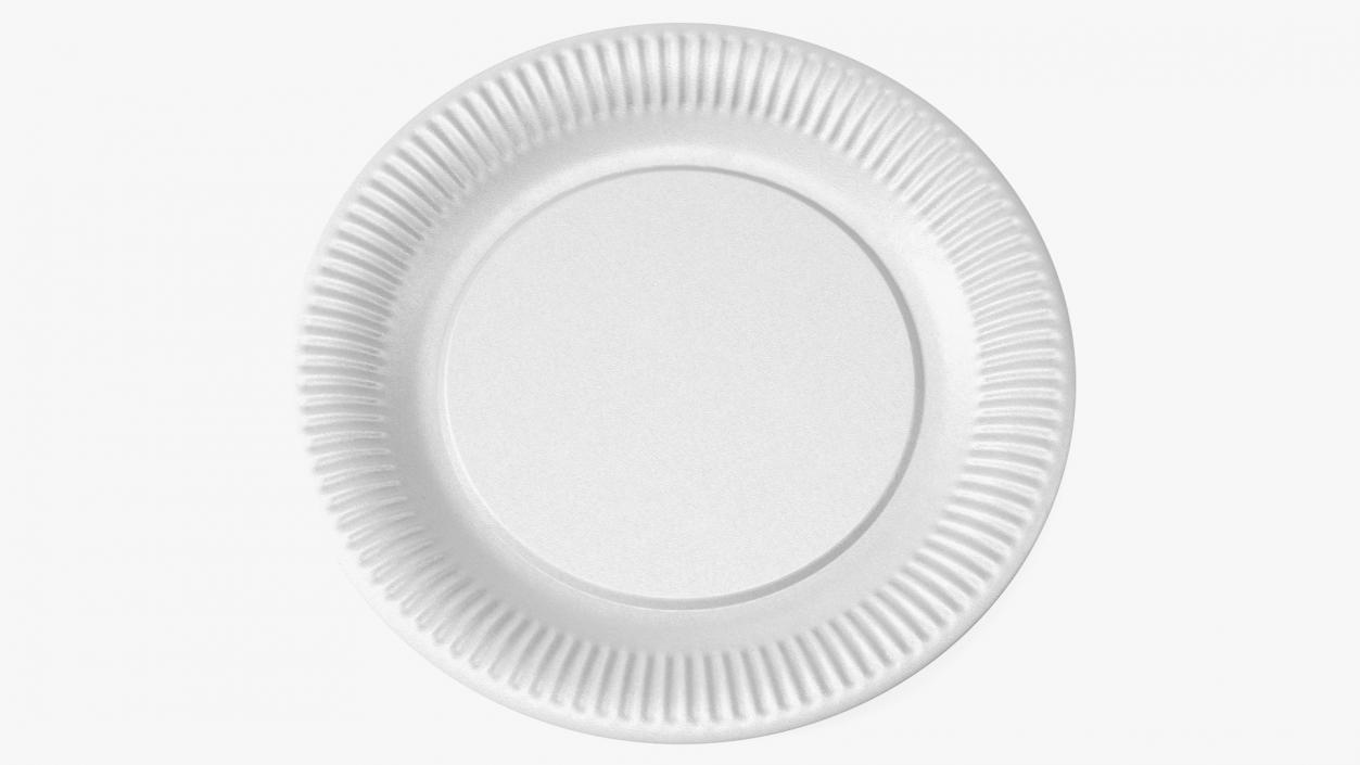 3D model Styrofoam Plate