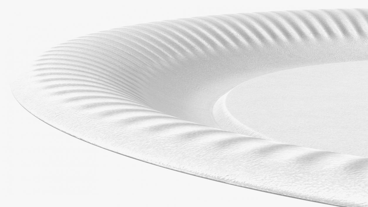 3D model Styrofoam Plate