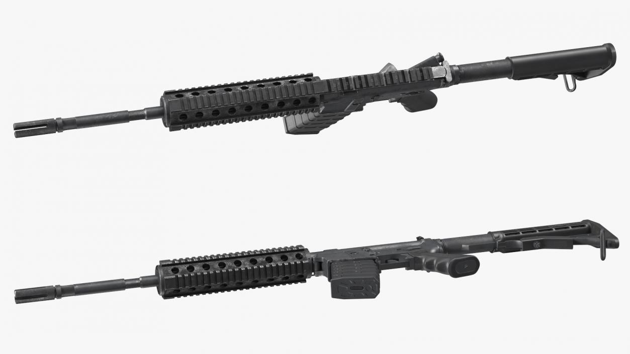 3D model AR-15 Tactical Rifle