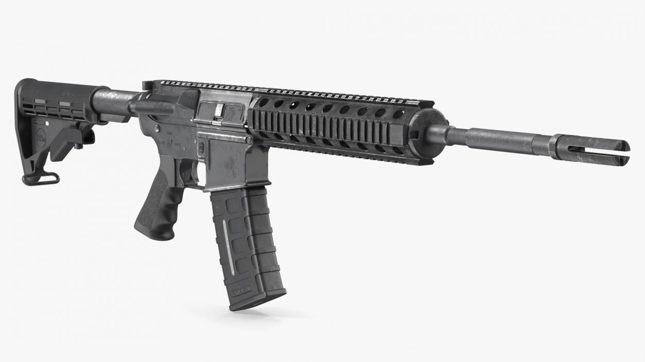 3D model AR-15 Tactical Rifle