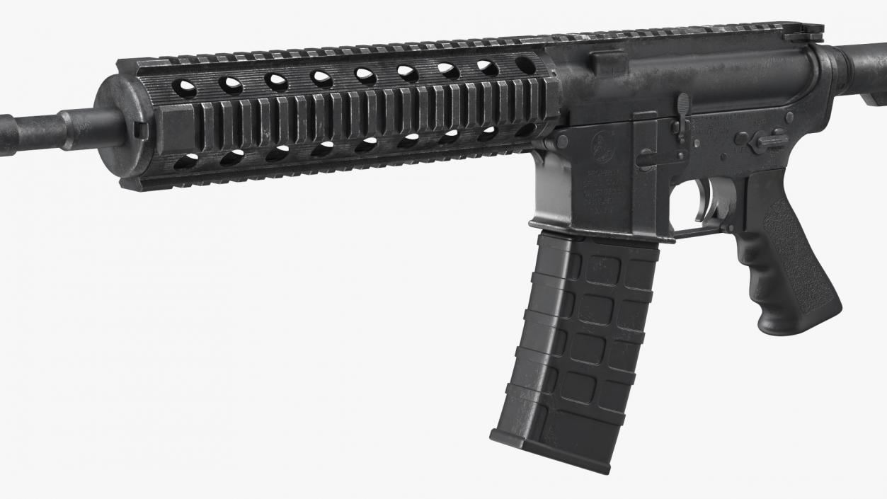 3D model AR-15 Tactical Rifle