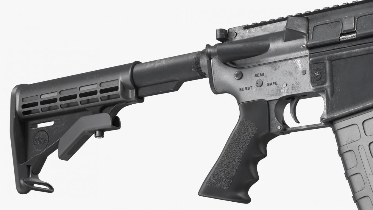 3D model AR-15 Tactical Rifle