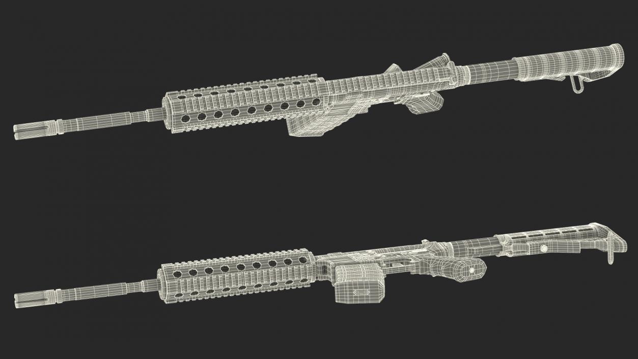 3D model AR-15 Tactical Rifle