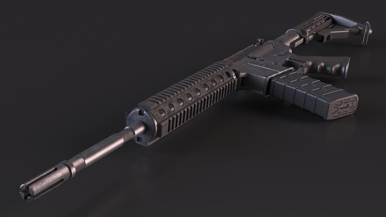 3D model AR-15 Tactical Rifle