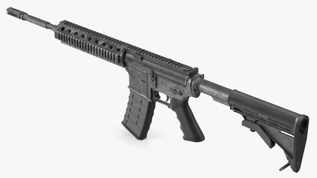 3D model AR-15 Tactical Rifle