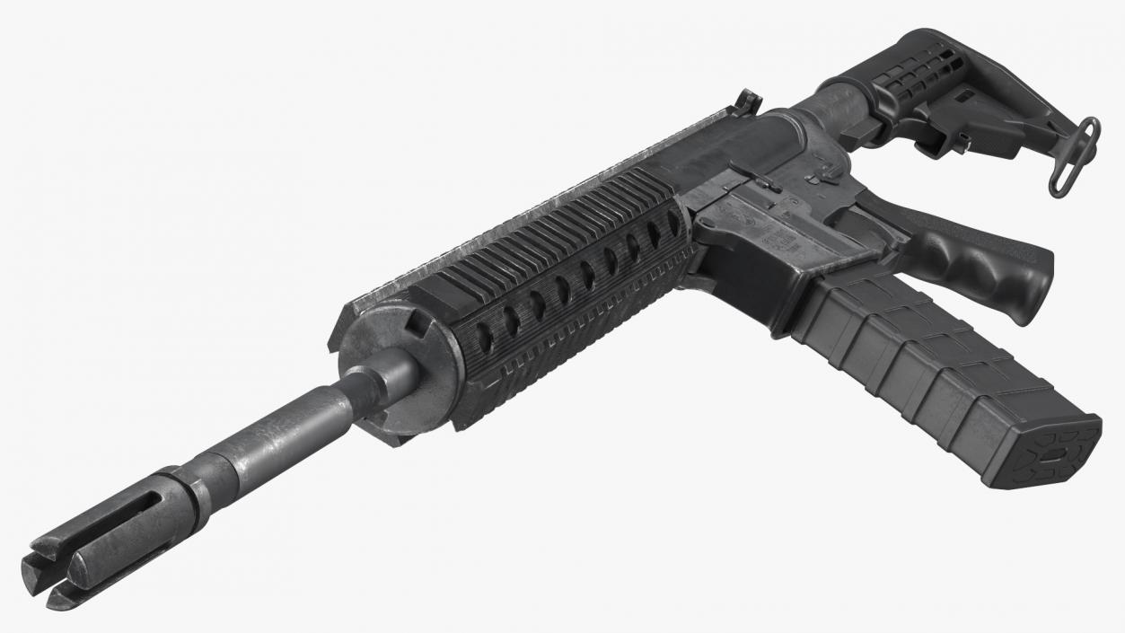 3D model AR-15 Tactical Rifle