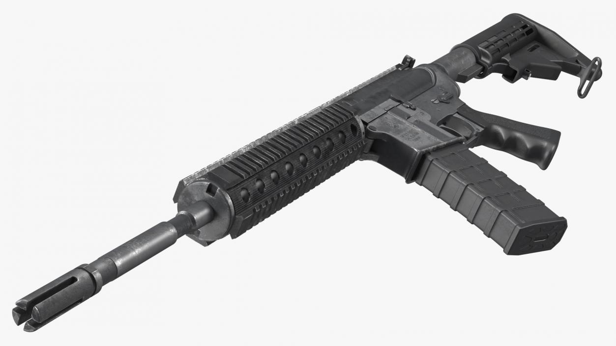 3D model AR-15 Tactical Rifle