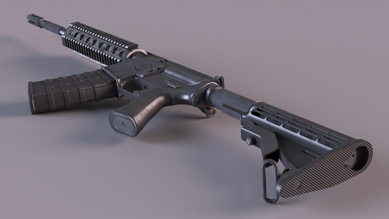 3D model AR-15 Tactical Rifle