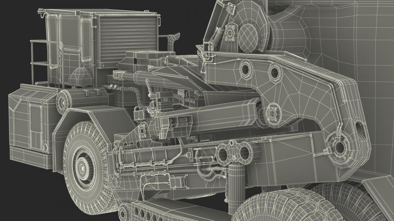 3D model Slag Pot Transporter Used