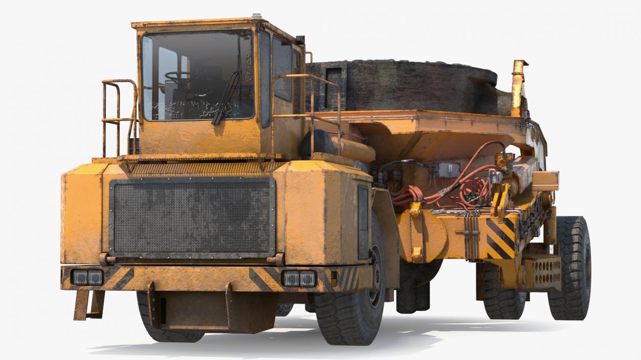 3D model Slag Pot Transporter Used