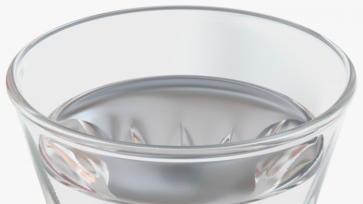 3D model Vodka with Faceted Glass Collection