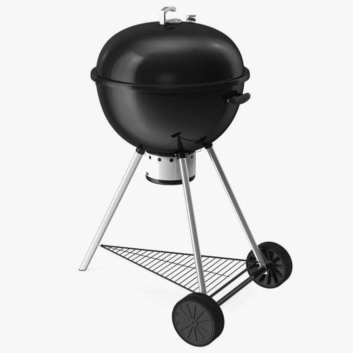 3D Kettle Charcoal Grill