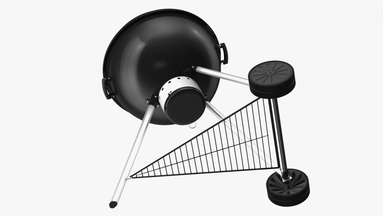 3D Kettle Charcoal Grill