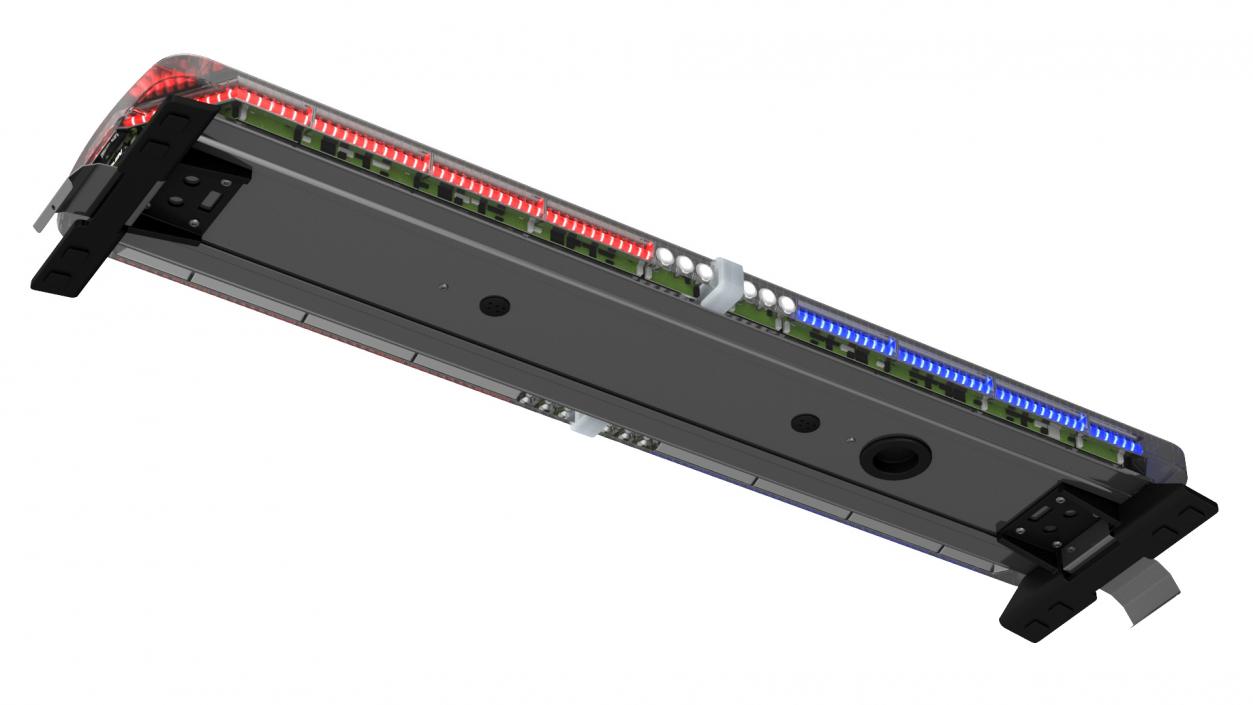 3D Led Light Bar model