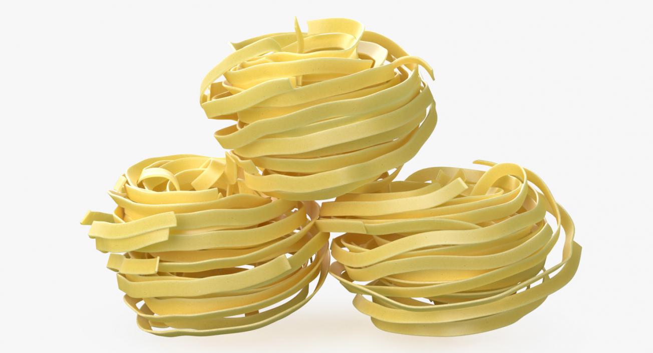 3D model Pasta Nests 3D Models Set