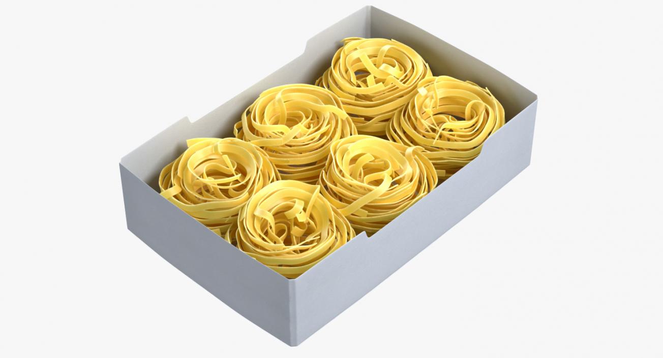 3D model Pasta Nests 3D Models Set