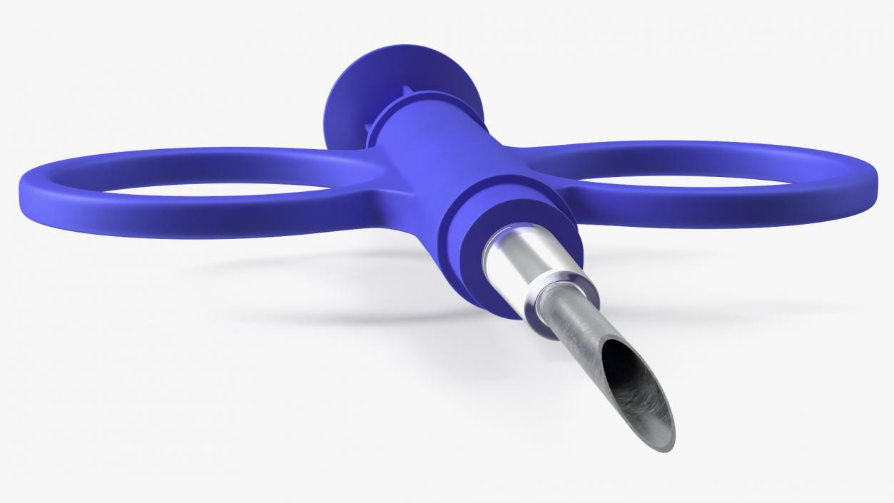 Pet ID Microchip Syringe 3D model