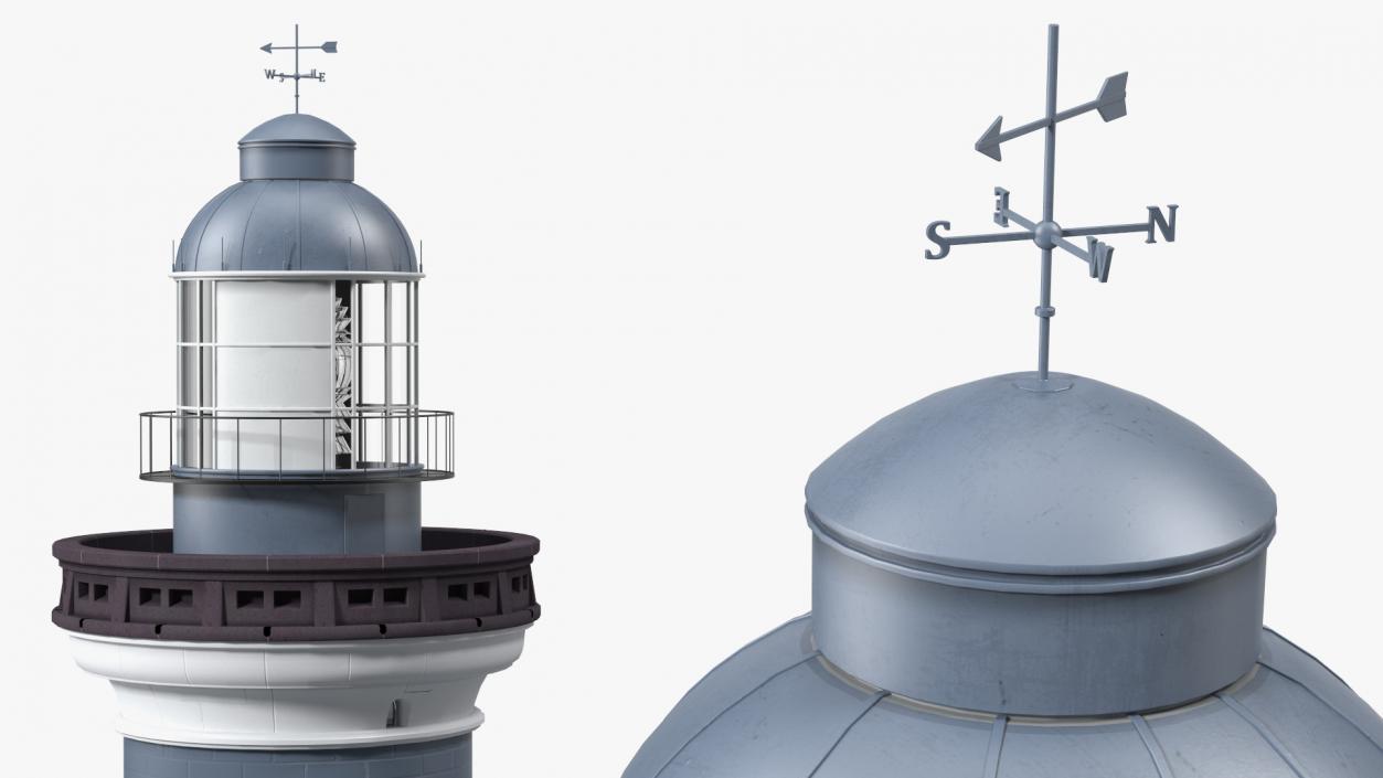 3D Vintage Lighthouse model