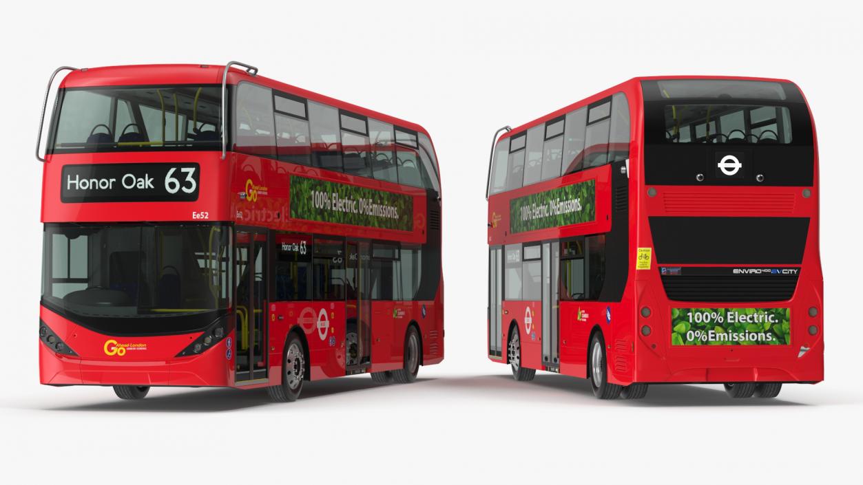 Alexander Dennis BYD 500 Electric Bus 3D