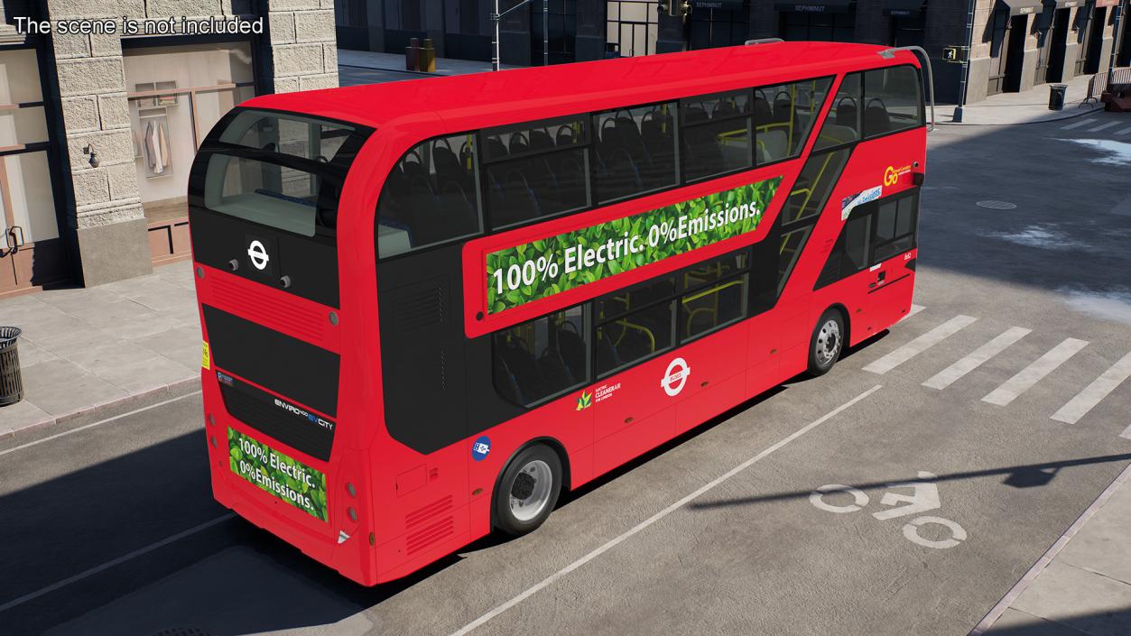 Alexander Dennis BYD 500 Electric Bus 3D