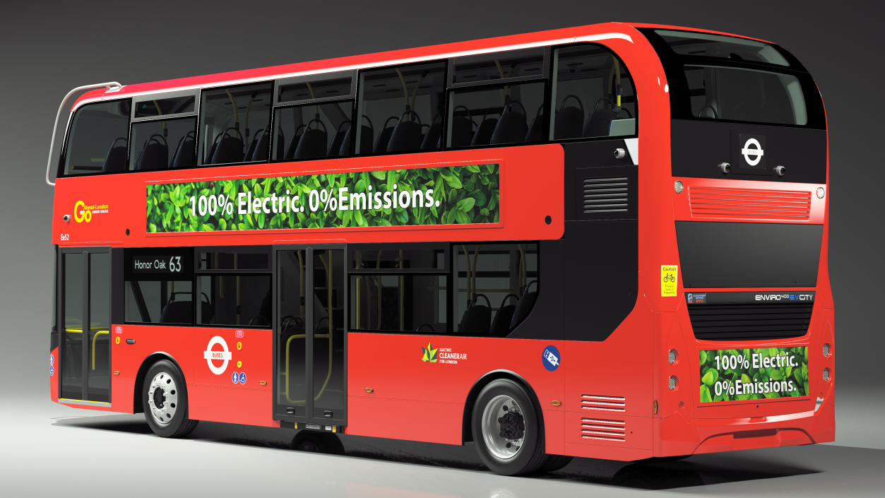 Alexander Dennis BYD 500 Electric Bus 3D