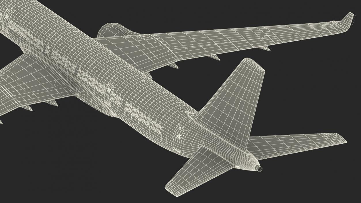 Tupolev Tu-214 Russian Government Airliner Flight 3D model