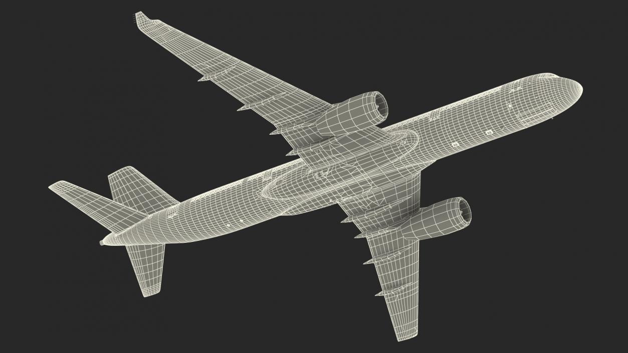 Tupolev Tu-214 Russian Government Airliner Flight 3D model