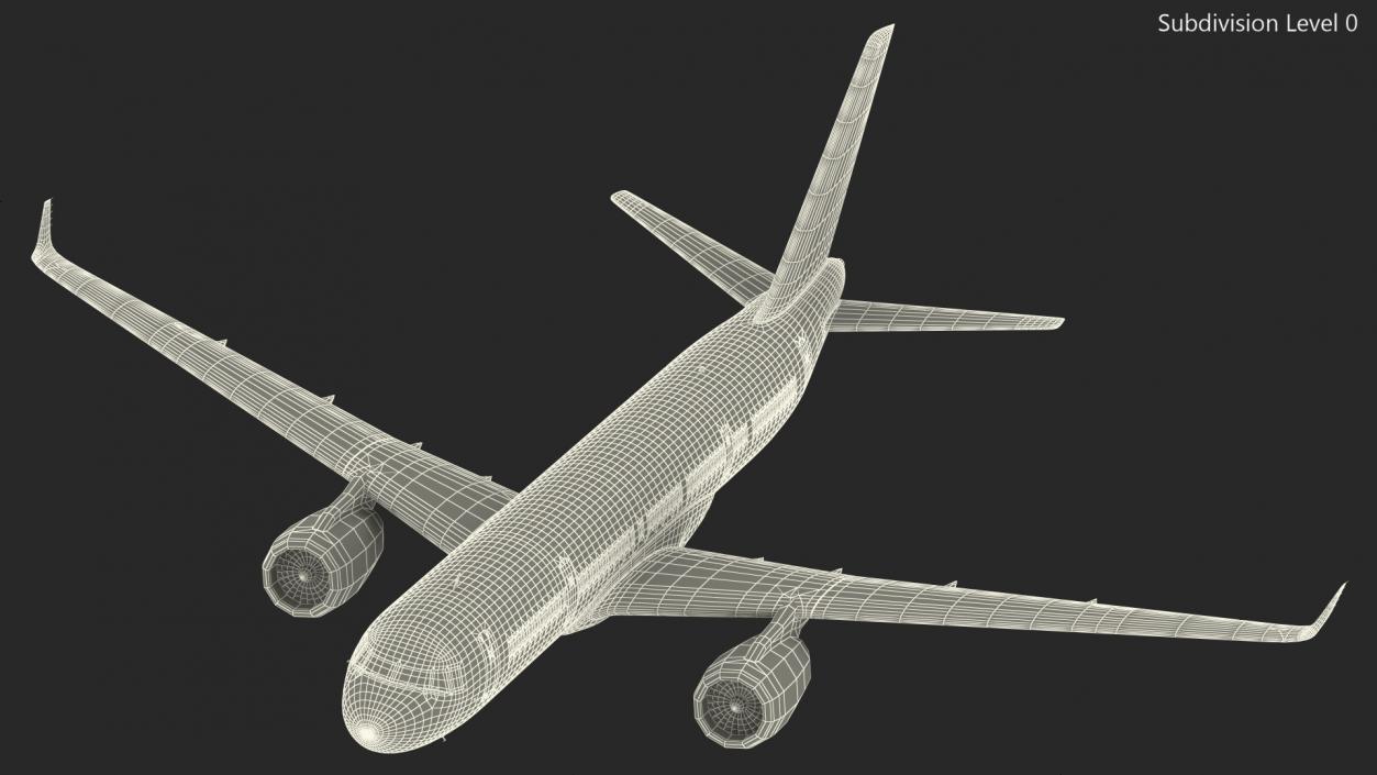 Tupolev Tu-214 Russian Government Airliner Flight 3D model