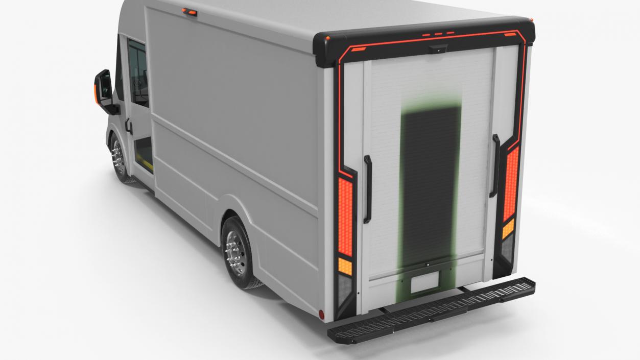 3D model Electric Delivery Vehicle