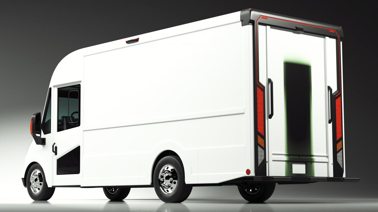 3D model Electric Delivery Vehicle