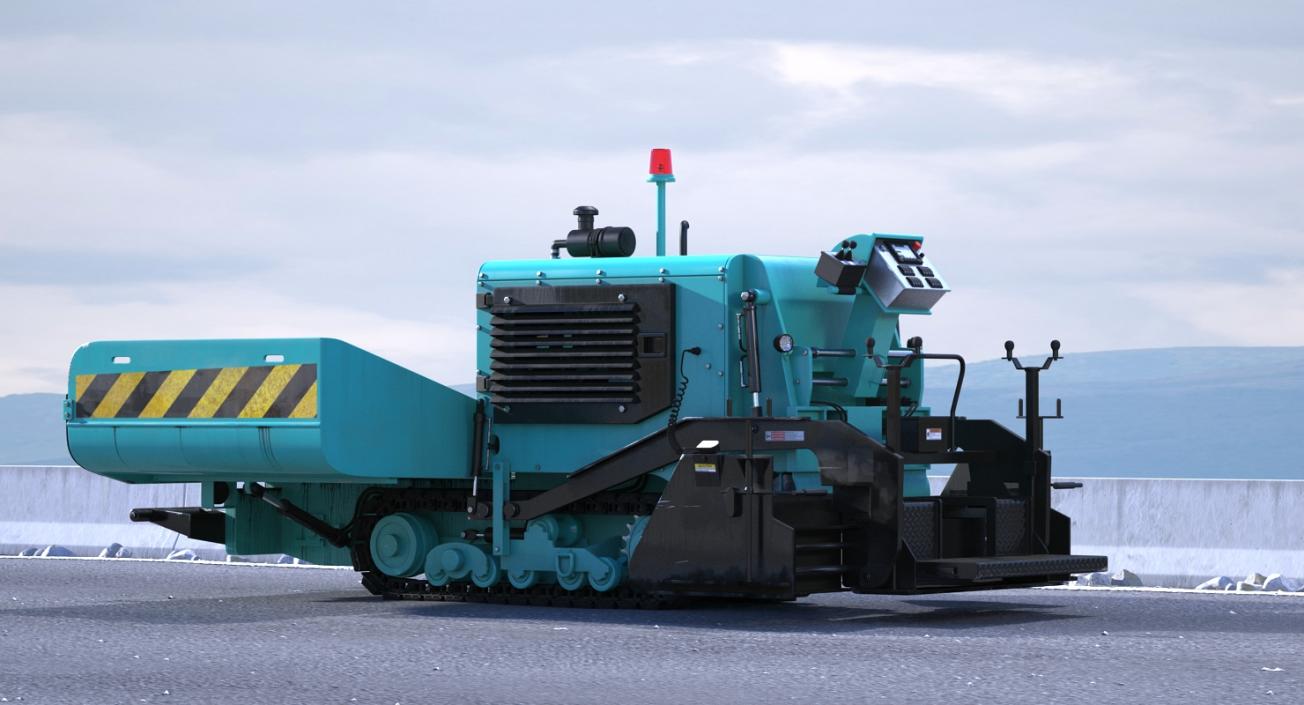 Asphalt Paving Machine 3D