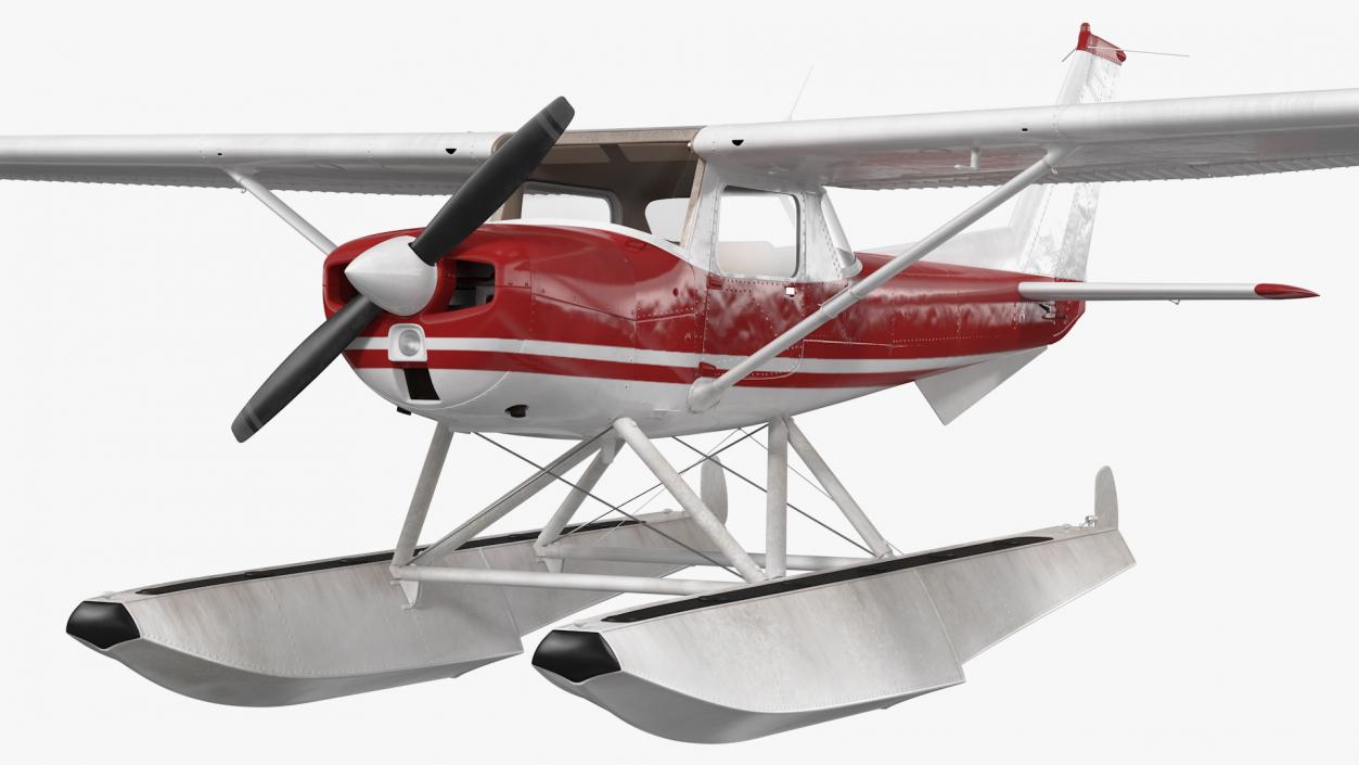 3D model Civil Floatplane Aircraft