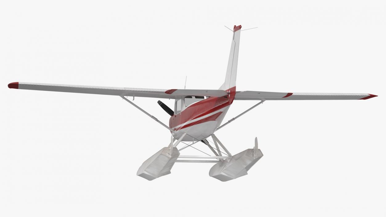 3D model Civil Floatplane Aircraft