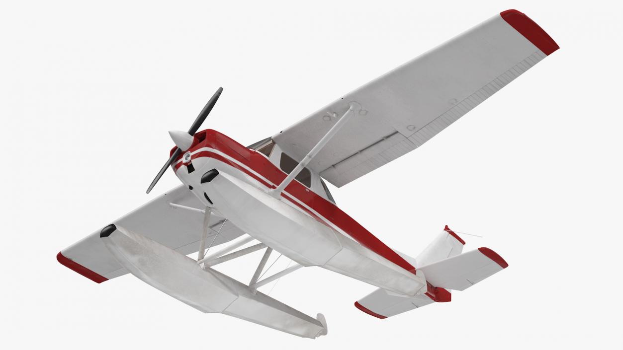 3D model Civil Floatplane Aircraft