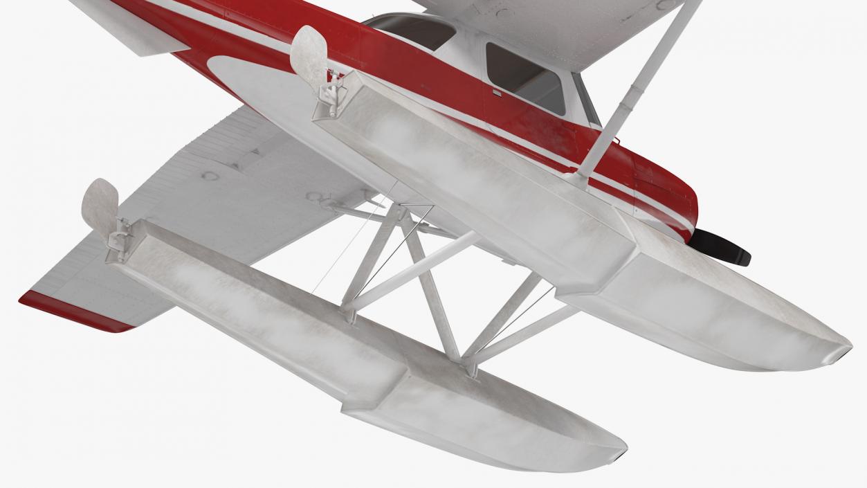 3D model Civil Floatplane Aircraft