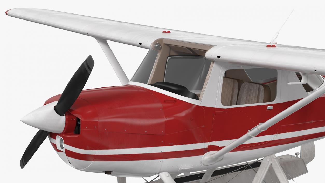 3D model Civil Floatplane Aircraft