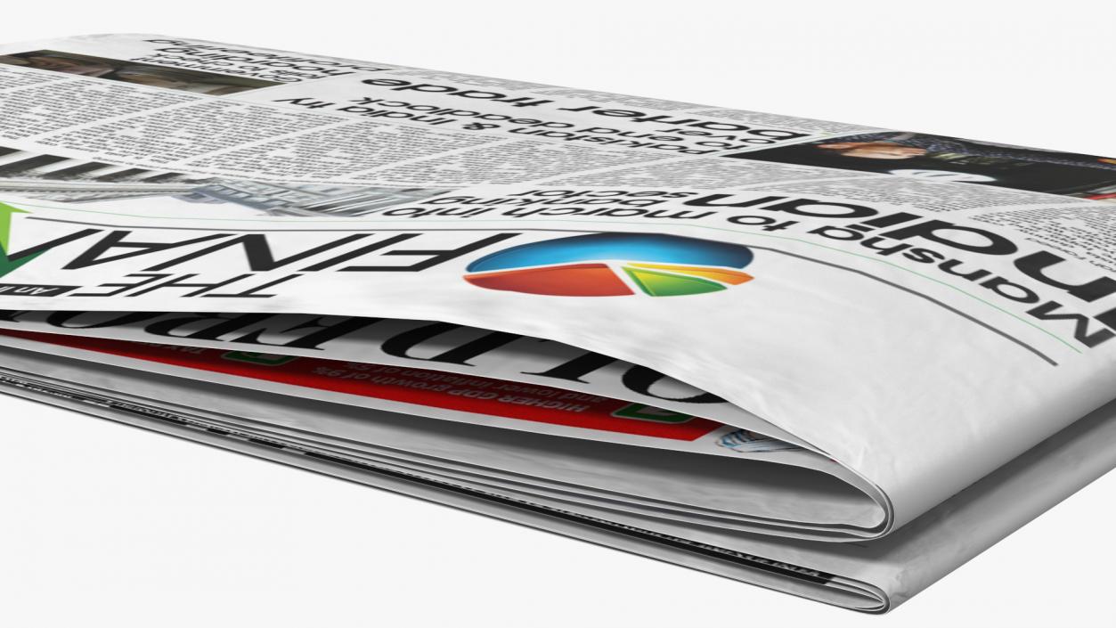 3D model Daily Newspaper