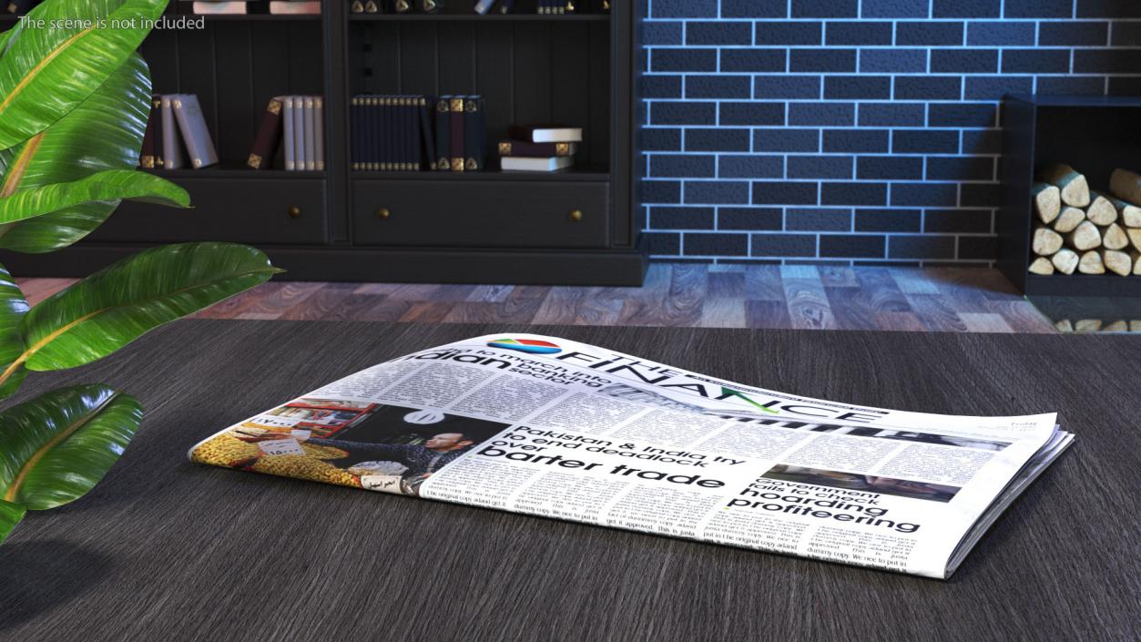 3D model Daily Newspaper