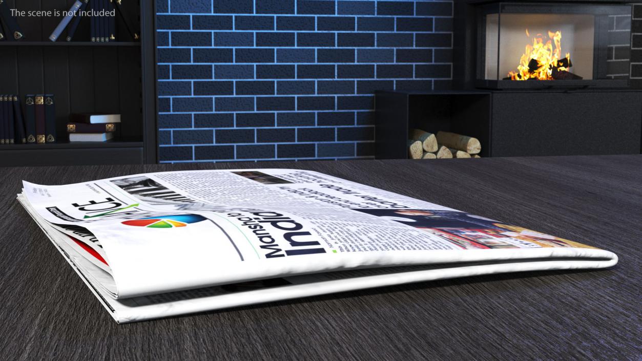 3D model Daily Newspaper