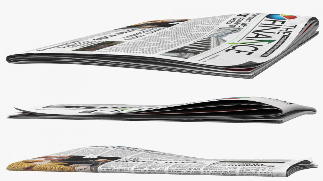 3D model Daily Newspaper