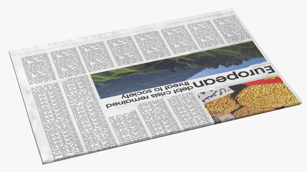 3D model Daily Newspaper