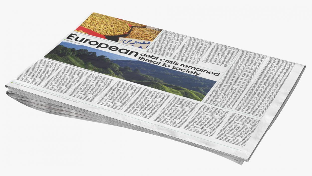 3D model Daily Newspaper