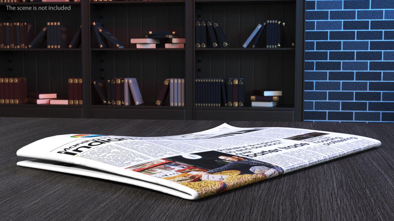 3D model Daily Newspaper