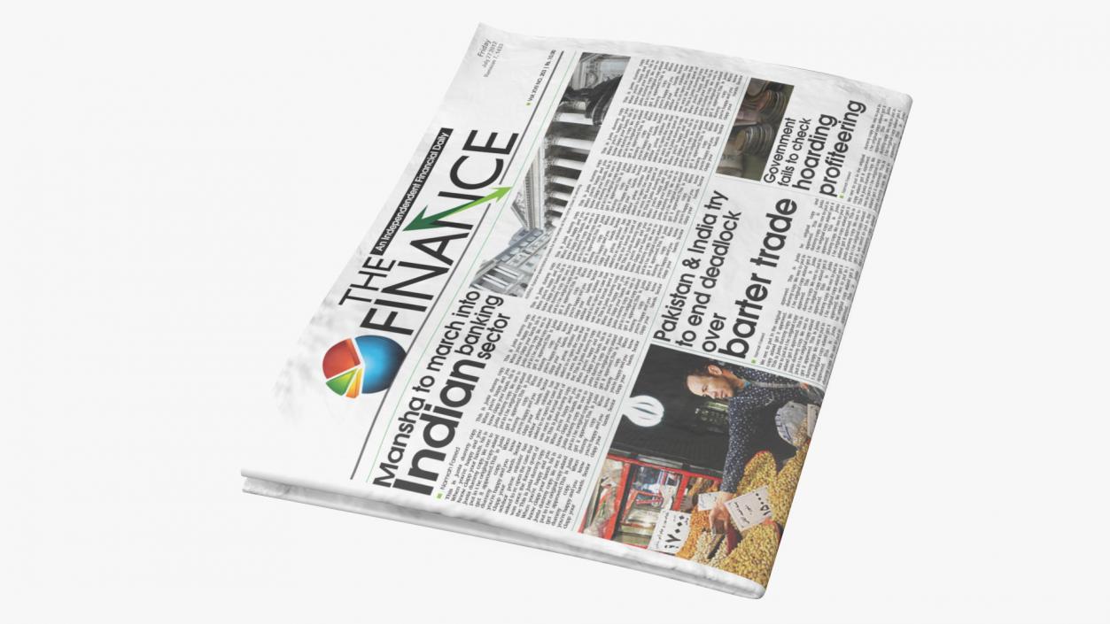 3D model Daily Newspaper