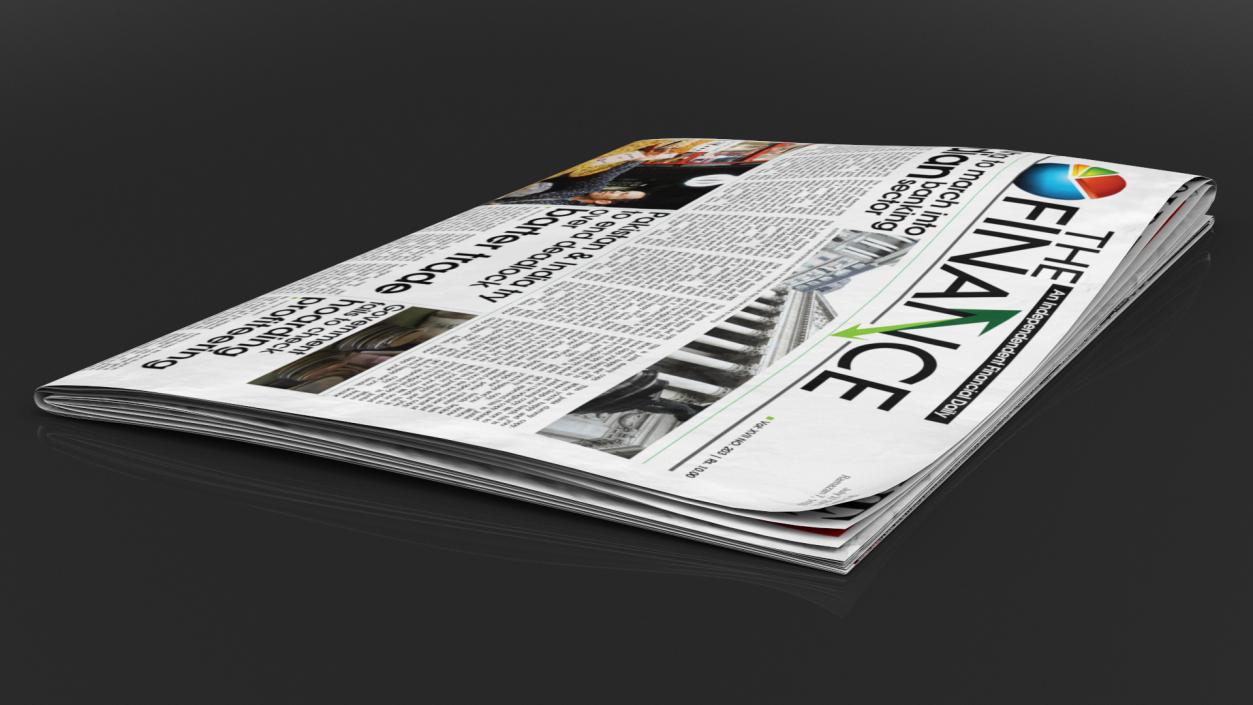 3D model Daily Newspaper